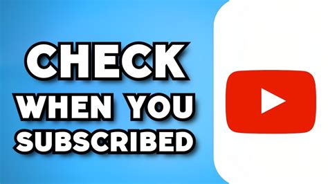 how to tell if you subscribed to youtube channel